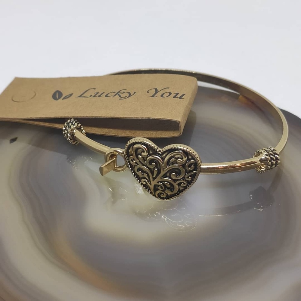 Vintage Heart Braclet